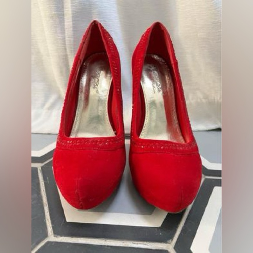Red high heels